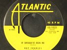 RAY CHARLES: it should've been me / sinner's prayer ATLANTIC 7