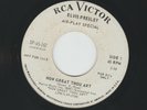 GOSPEL bw ROCK - ELVIS PRESLEY -  FOR DJ'S ONLY - HEAR -1967 PROMO -SP-45-162