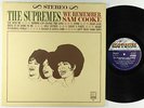 Supremes - We Remember Sam Cooke LP - Motown VG+