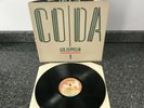 LP VINYL LED ZEPPELIN - CODA EMBOSSED SLEEVE GERMANY 1ST PRESS PRO CLEANED VG/EX