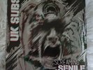 UK SUBS Screaming Senile Red Splatter coloured 12