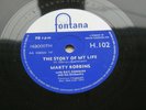 MARTY ROBBINS 1957 UK 78   STORY OF MY LIFE   ONCE-A-WEEK DATE  FONTANA H.102 EX
