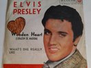 ELVIS PRESLEY.  WOODEN HEART . RARE SPAIN SINGLE 7
