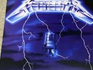 METALLICA - Ride the Lightning 2014 Reissue 180gram VINYL Like New