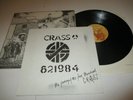 Crass, The Feeding of the Five Thousand, UK Punk Record Lp With Insert, Vg+