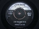 SHIRLEY & LEE   Like You Used To Do   NR MINT   1960 UK LONDON HLI 9186   R&B Ro