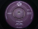 DAVY JONES   Mighty Man   NR MINT   1960 UK PYE 7N 15254   R&B Popcorn Rocker Da