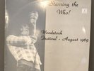 THE WHO: STARRING THE WHO WOODSTOCK FESTIVAL AUGUST 1969 VINYL 2 LP ALBUM SET