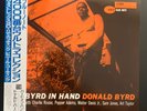 donald byrd byrd in hand japan lp