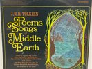 J R R Tolkien Poems & songs of Middle Earth LP Vinyl Record 1967 VG+