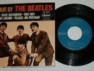 The Beatles Four By The Beatles 1964 Capitol Records EP Record & Picture Sleeve