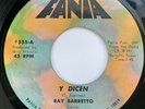 RAY BARRETTO Right On / Y Dicen Fania Descarga Boogaloo Latin Soul Funk 45