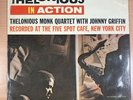 THELONIOUS MONK - THELONIOUS IN ACTION  -UK LAM FLIPBACK RIVERSIDE LP-RLP 12-262