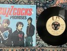 Buzzcocks Promises 7” United Artists Records 2S 008 62 439 Rare French Punk EX