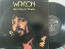 WAYLON JENNINGS *rare promo* dreaming my dreams RCA LP country folk