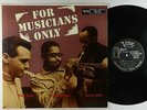 Gillespie/Getz/Stitt - For Musicians Only LP - Verve - MG V-8198 Mono DG VG+