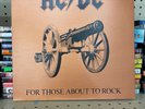 AC/DC LP FOR THOSE ABOUT TO ROCK ***Original Embossed Gatefold 1981***