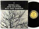 John Coltrane & Tadd Dameron - Mating Call LP - Prestige - PRLP 7247 Mono RVG