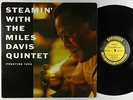 Miles Davis Quintet - Steamin' LP - Prestige - PRLP 7200 Mono DG RVG