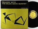 Miles Davis Quintet - Relaxin' With LP - Prestige Mono DG RVG 446 W 50th VG+