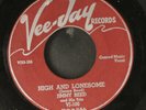 JIMMY REED: high and lonesome / roll and rhumba VEE-JAY 7
