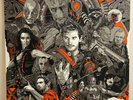 Guardians Of The Galaxy Soundtrack Vinyl Awesome Mix Mondo w/ Quill Hand Bill