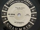 LOS DONNEÑOS Y SU CONJUNTO - Paso del Norte - RARE RANCHERA 45 Columbia