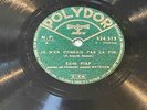 Edith Piaf - Je N'en Connais Pas La Fin * Polydor 524.513 Pop Vocal 78rpm France