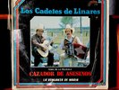 LOS CADETES DE LINARES LP / CAZADORES DE ASESINOS / vinyl record 33 rpm 1984
