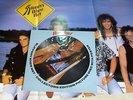 BON JOVI - Slippery when wet Picture Disc LP Polygram Records UK 1986 + Poster