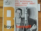 Boyd Bennett ‎– Seventeen + 3 - EP Mercury ‎– 14 238 - languette