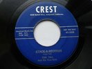 TOM TALL 45 'STACK-A-RECORDS' 'MARY JO' USA CREST MONSTER 1958 ROCKABILLY VG
