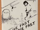 GG Allin-Live Fast Die Fast Reissue 7” Blue Numbered Vinyl