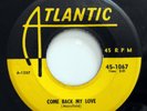 CARDINALS 45 Come Back My Love / Two Things I Love ATLANTIC doowop VG+ Mc 308
