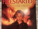 1984 Tangerine Dream Firestarter Soundtrack LP MCA Records VG+ horror vinyl