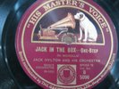 JACK HYLTON-- JACK IN THE BOX--HMV 5096--VG+