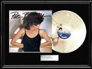PAT BENATAR CRIMES OF PASSION RARE WHITE GOLD SILVER PLATINUM TONED RECORD  LP