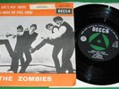 Rare SOUTH AFRICA. THE ZOMBIES = She' Not There Picture Sleeve 45 Tri-Centre M-