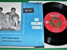 Rare SOUTH AFRICA. ROLLING STONES = NOT FADE AWAY P. Sleeve 45 Tri-Centre