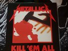 METALLICA kill em all VINYL LP heavy metal thrash mercyful fate megadeth slayer