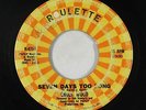Northern Soul 45 - Chuck Wood - Seven Days Too Long - Roulette - mp3