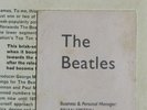 The Beatles Please Please Me Gold Label Mono with Brian Epstein Business Card