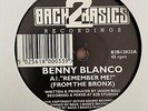 Benny Blanco - Remember Me? From The Bronx 12” Jungle Drum & Bass Vinyl 1995 B2B