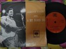 JOHNNY CASH-A Boy Named Sue/San Quentin-Singapore ep x lp CBS 2-583 weird cover
