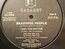 BEAUTIFUL PEOPLE - I GOT THE RHYTHM VINYL 12