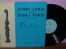 FURRY LEWIS & BUKKA WHITE At Home With Friends ASP OG 1972 RARE BLUES LP  VG++