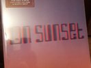 On Sunset by Paul Weller, coloured peach/pink vinyl, signed artwork