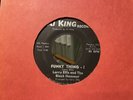 Rare Funk 45 RPM Larry Ellis and The Black Hammer - Funky Thing 1 & 2 Al King 7
