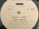 CHET BAKER Quietly There RARE AUSSIE TEST PRESSING 1966 - FL-32062 - Mono Press