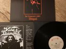 King Diamond In Concert 1987 Abigail Roadrunner First Press original vinyl Rare